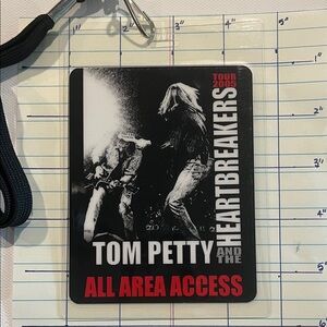 Tom Petty and the Heartbreakers  2005 All Area Access Pass - Lanyard